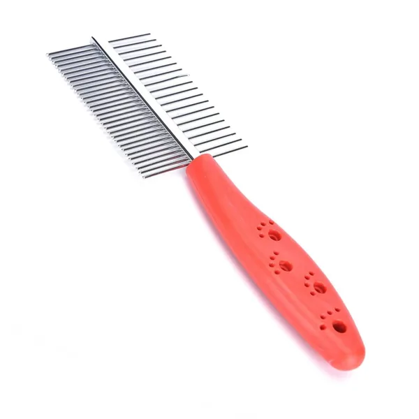 The double-sided steel comb used in this house