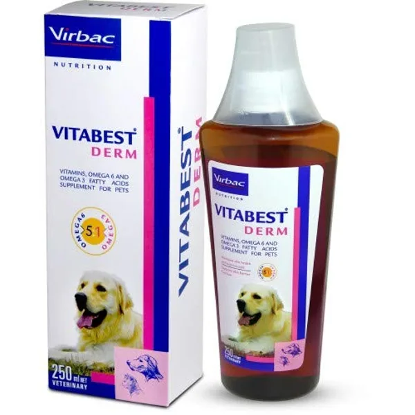 Vitabest Derm omega supplement syrup